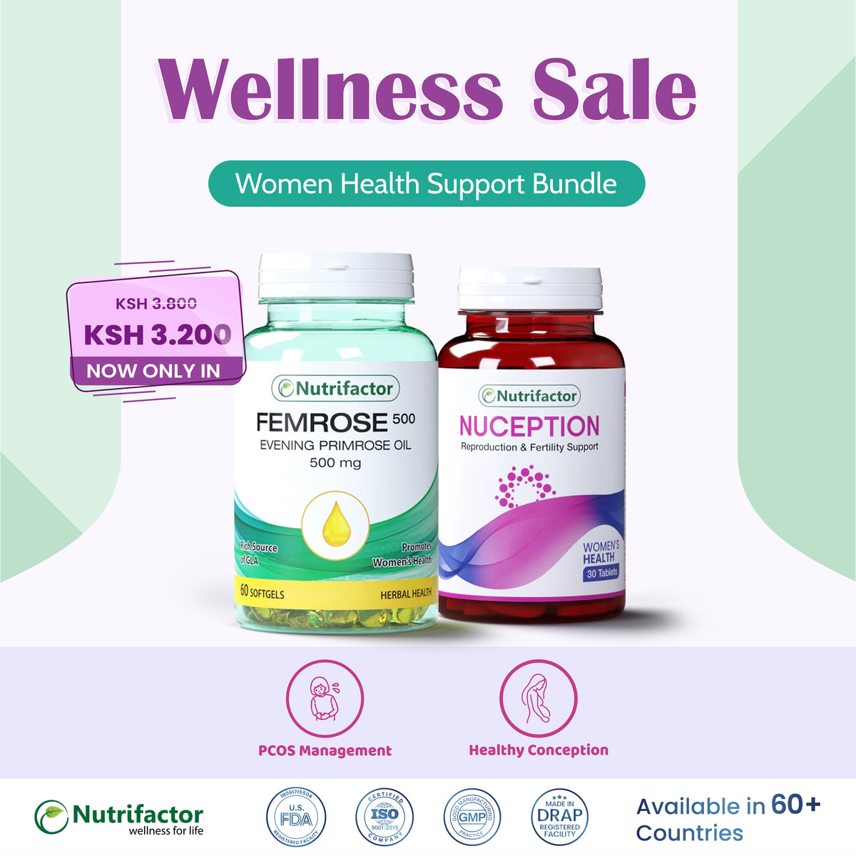 Women's Health Support Bundle | Wellness Sale